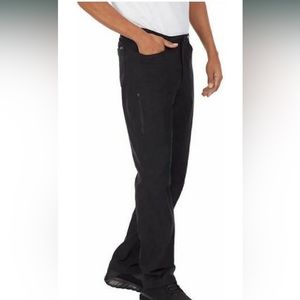 Eddie Bauer | Men's Fleece Lined Tech Pant Black 32 x 32 Black